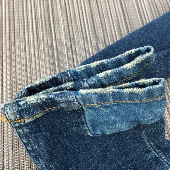 🔻Maje Distressed Patchwork Skinny Jeans Size 6 - Picture 12 of 12